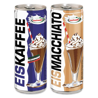 Šalt. kavos gėrimas EISKAFFEE arba EISMACCHIATO, 250 ml.