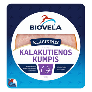 Virtas KLASIKINIS kalakutienos kumpis, 180 g,