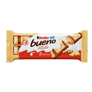 Vaflinis batonėlis KINDER BUENO WHITE, 39 g.