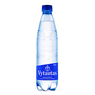 Natūralus mineralinis vanduo VYTAUTAS, 0,5 l