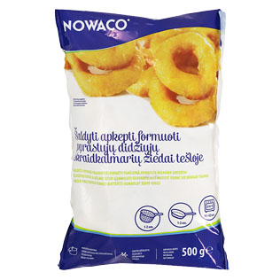 Šaldyti kalmarų žiedai NOWACO, tešloje, 500 g