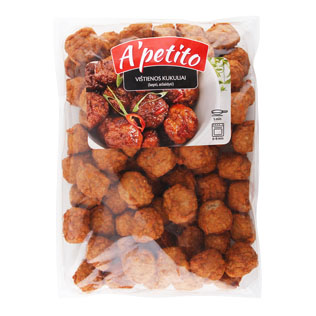 Kepti vištienos kukuliai A‘PETITO, 700 g