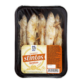 Keptos stintos, 200 g/pak.