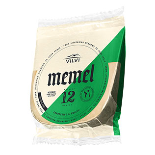 Kietasis sūris MEMEL RESERVE 12 mėn. 40% RSM,180 g 